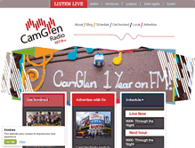 Tablet Screenshot of camglenradio.org